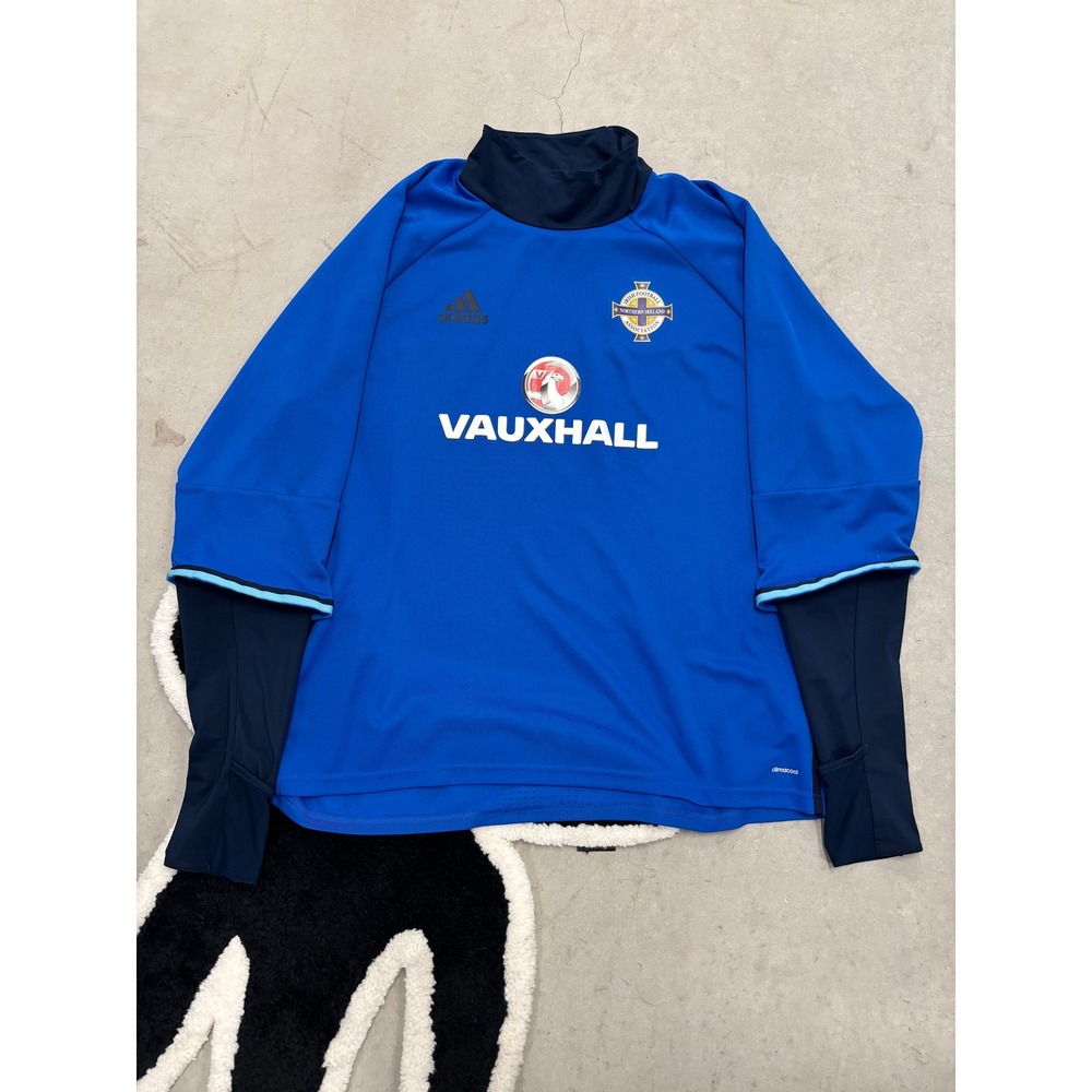 Adidas Northern Ireland IFA Vauxhall Training Top Blue Climacool 2XL AB3064